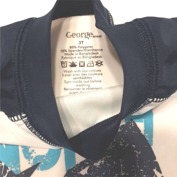 Toddler boys rashguard short sleeve size 3T - Picture 2 of 2